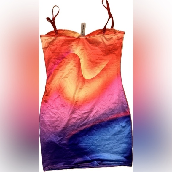 Halfheart Dollskill Solitude Is Bliss Bodycon Dress Large NWOT - Picture 4 of 4